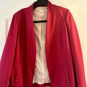 TWIK no collar woman’s pink blazer size L